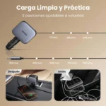 UGREEN Cargador 90W Carro Carga Rápida Cable USB-C Retráctil Incluido EC603 - Imagen 3