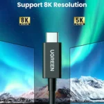 Cable Thunderbolt 4 USB-C Ugreen 100W 8K MacBook Pro US501 - 30389 - Imagen 4