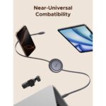 Cable Retractil Tipo C a C 100w 1M Ugreen L531 Nexode Gris - Imagen 4