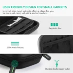 Estuche Rígido Ugreen Disco Duro Portátil Cables LP128 - 50274 - Imagen 5