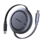 Cable Retractil Tipo C a C 100w 1M Ugreen L531 Nexode Gris