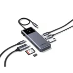 Hub adaptador Ugreen 7 En 1 Multi Puertos Ethernet HDMI 4K@60Hz USB-C USB-A Para Laptop MacBook