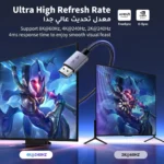 Cable DP 1.4 8K 2mts 32.4Gbps DisplayPort Ugreen HDR DP120 - 25905 - Imagen 2