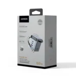 Cargador UGREEN 100W, GaN Retractil USB-C QuickCharge PD 3.0 iPhone 17, Macbook, iPad, Galaxy - Imagen 2