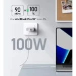 Ugreen Cable USB-C a USB-C 100w 5a 1m Carga Rápida Trenzado - Imagen 3