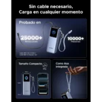 UGREEN Nexode Pro 200W Power Bank 25000mAh Batería Externa Portátil Carga Rápida PB728 - Imagen 7