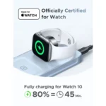 Cargador UGREEN 3 en 1 25W Qi2 Magsafe Inalámbrico Magnético Plegable 65901 - Imagen 6