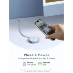 Base de carga inalámbrica magnética UGREEN MagFlow de 25W MagSafe Ugreen W753 - 55959 - Imagen 3