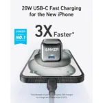 Cargador Anker Nano Charger 20W USB-C Carga Rápida Black - A2637J16 - Imagen 2