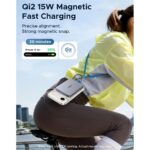 UGREEN Power Bank MagFlow Air Magnetic 10000mAh Qi2 15W PB570 - Imagen 4