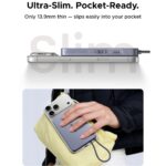 UGREEN Power Bank MagFlow Air Magnetic 10000mAh Qi2 15W PB570 - Imagen 2
