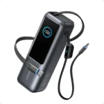 Anker Power Bank 25K, 165W, Built-In USB-C and Retractable Cable