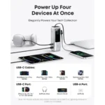 Anker Power Bank 25K, 165W, Built-In USB-C and Retractable Cable - Imagen 3