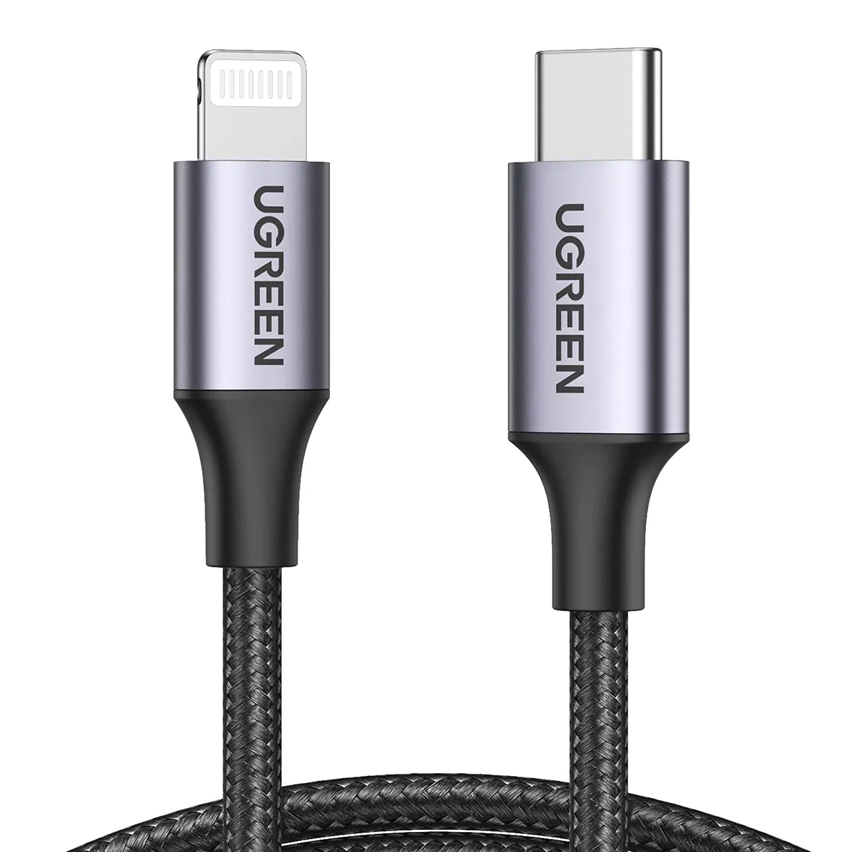 71P3BNLSSxL_2048x2048 UGREEN Cable USB-C a Lightning 1M US304 60759 - Imagen 1