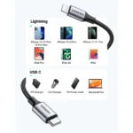 UGREEN Cable USB-C a Lightning 1M US304 60759 - Imagen 3