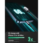 UGREEN Cable USB-C a Lightning 1M US304 60759 - Imagen 5