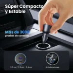 Cargador para Auto 63W USB-C USB-A Carga Rápida para iPhone Xiaomi Galaxy EC701 35023 - Imagen 3