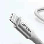 Cable USB-C a Lightning Ugreen Trenzado 1M Silver 70523 - Imagen 2