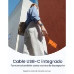 Ugreen Magflow 10000mah Power Bank Qi2 25w Magsafe Naranja PB773 - Imagen 5