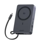 Ugreen Magflow 10000mah Power Bank Qi2 25w Magsafe Gris PB773