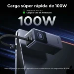 UGREEN Nexode Power Bank 20000mAh 130W con cable USB PB723 - Imagen 4