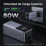 UGREEN Nexode Power Bank 20000mAh 130W con cable USB PB723 - Imagen 5