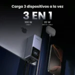 UGREEN Nexode Power Bank 20000mAh 130W con cable USB PB723 - Imagen 7