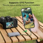 Lector de tarjetas SD con USB-C SD + TF OTG 5Gbps iPhone 17 Ugreen CM868 - 55886 - Imagen 3