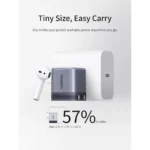 Cargador UGREEN Nexode Air 45W, enchufe plegable, cargador Ultra Mini GaN X840 - Imagen 3