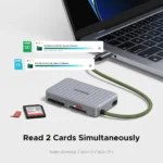 Lector de tarjetas SD con USB-C SD + TF OTG 5Gbps iPhone 17 Ugreen CM868 - 55886 - Imagen 7