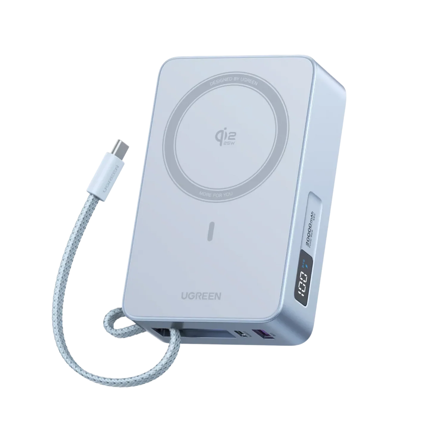 65959 UGREEN MagFlow Magnetic Power Bank 20000mAh 25W - PB775 - Imagen 1