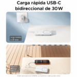 UGREEN Power Bank MagFlow Air Magnetic 10000mAh Qi2 15W PB570 - Imagen 4
