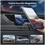 Soporte Magnético UGREEN LP290 para Auto Rejilla Ventilación 5 Imanes N52 - Imagen 3