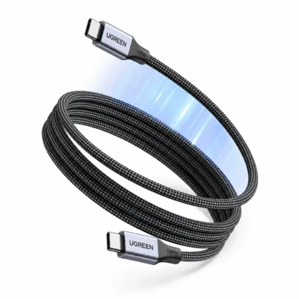 UGREEN Cable Magnético USB-C a USB-C 100W PD 1m E-Marker Trenzado L520 - 55517