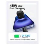 Ugreen Cargador 25W Gan USB-c De Pared Carga Rápida X517 Negro - 75957 - Imagen 2
